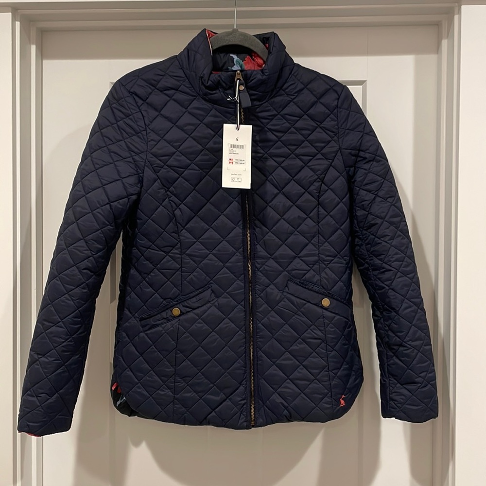 Brand new Joules women’s reversible jacket NWT